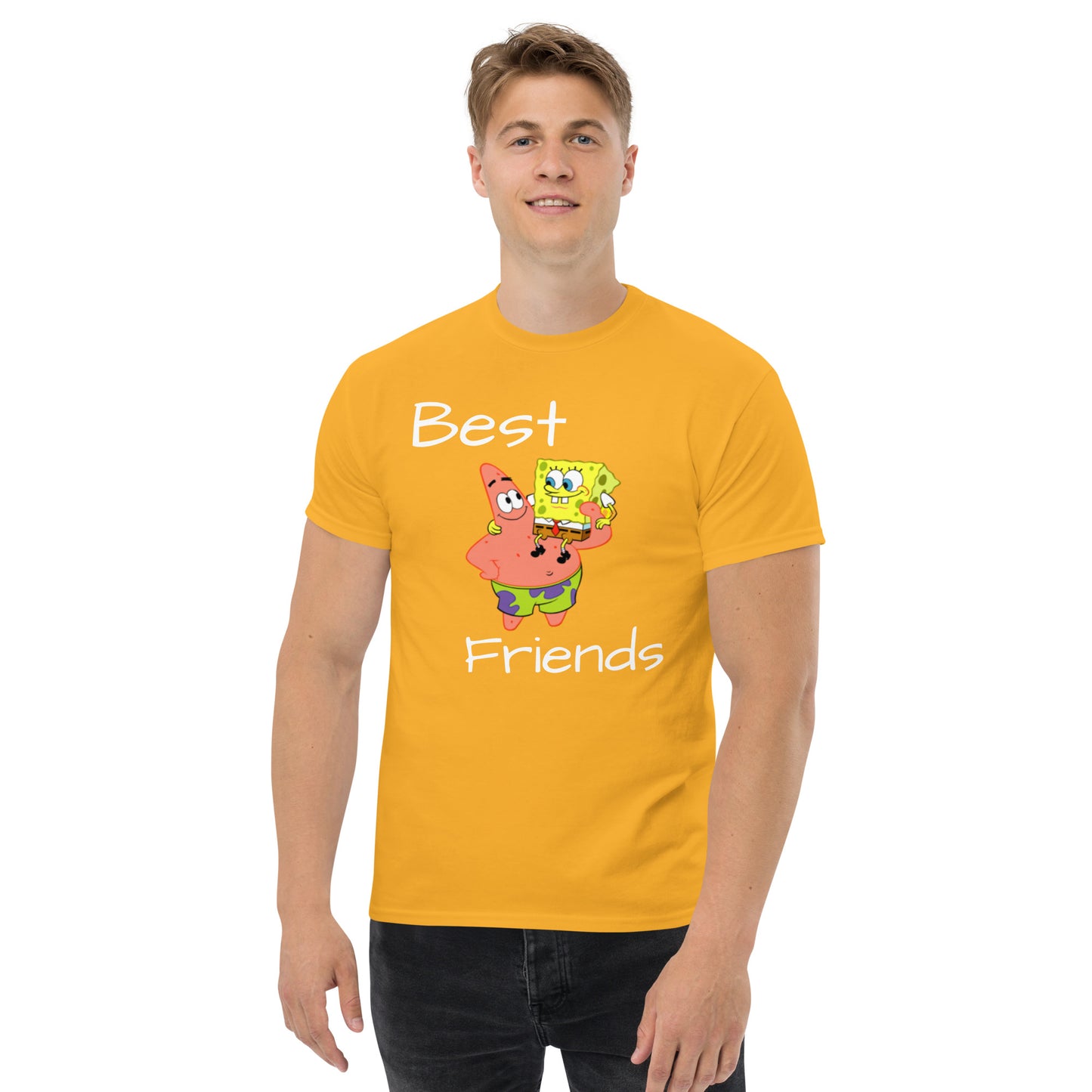Cartoon: Best Friends Men's classic tee