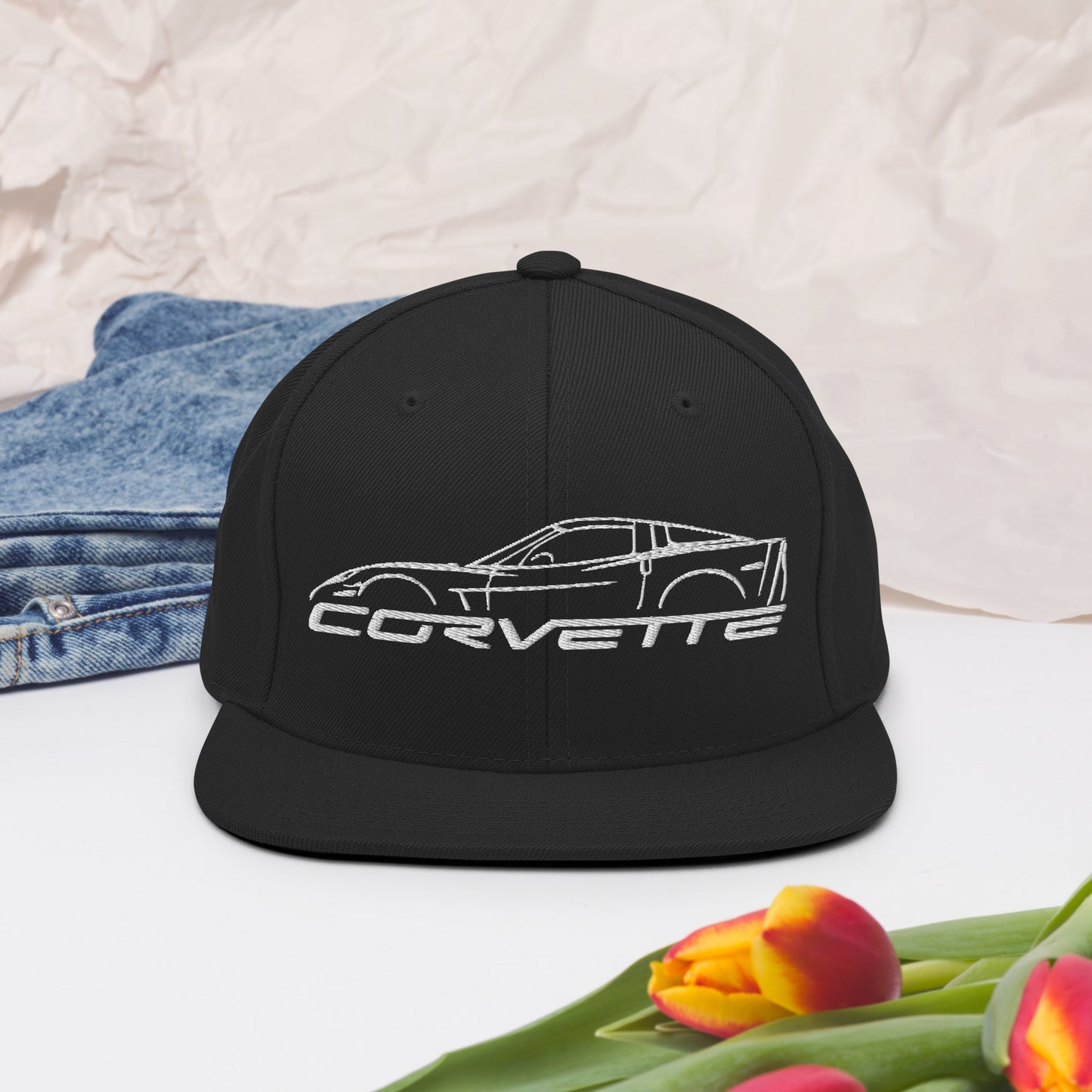 Automotive: Corvette Snapback Hat