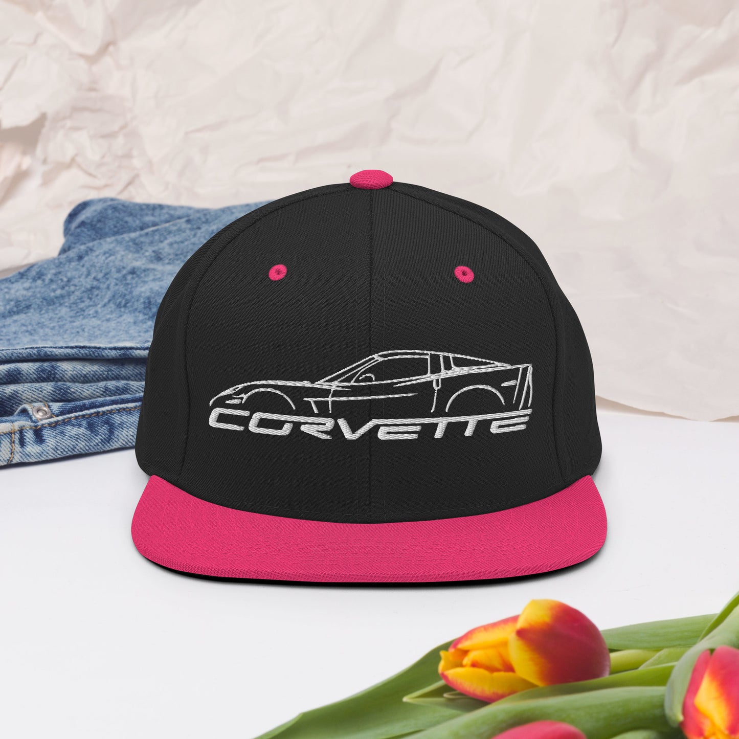 Automotive: Corvette Snapback Hat