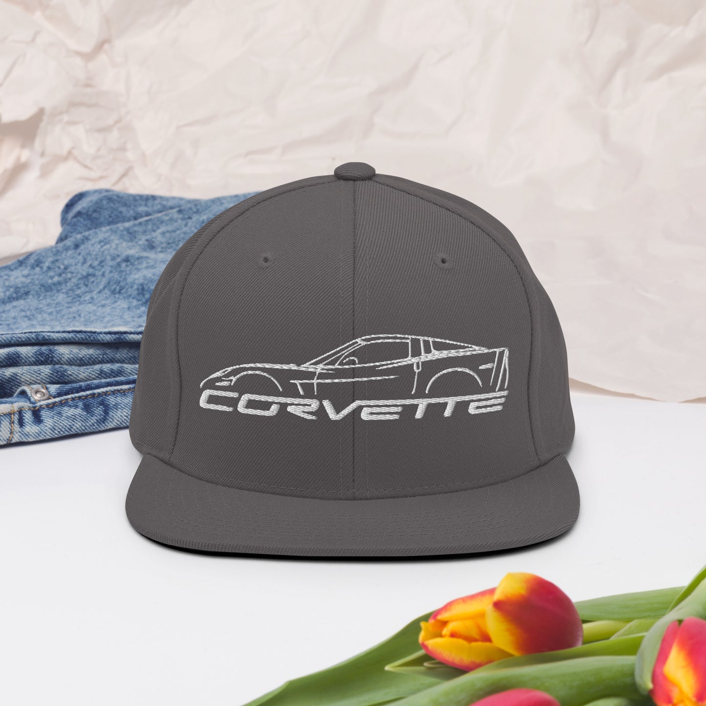Automotive: Corvette Snapback Hat