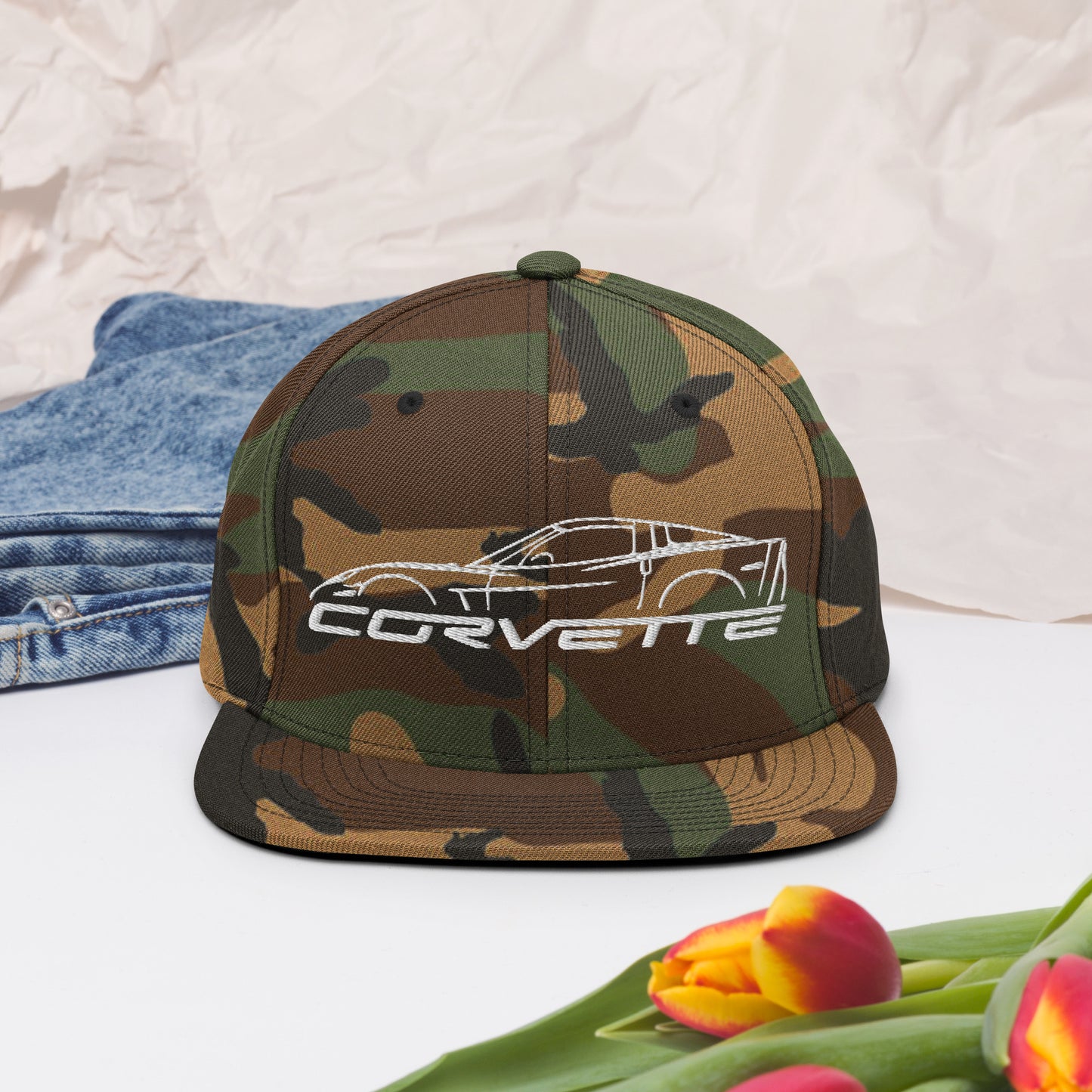 Automotive: Corvette Snapback Hat