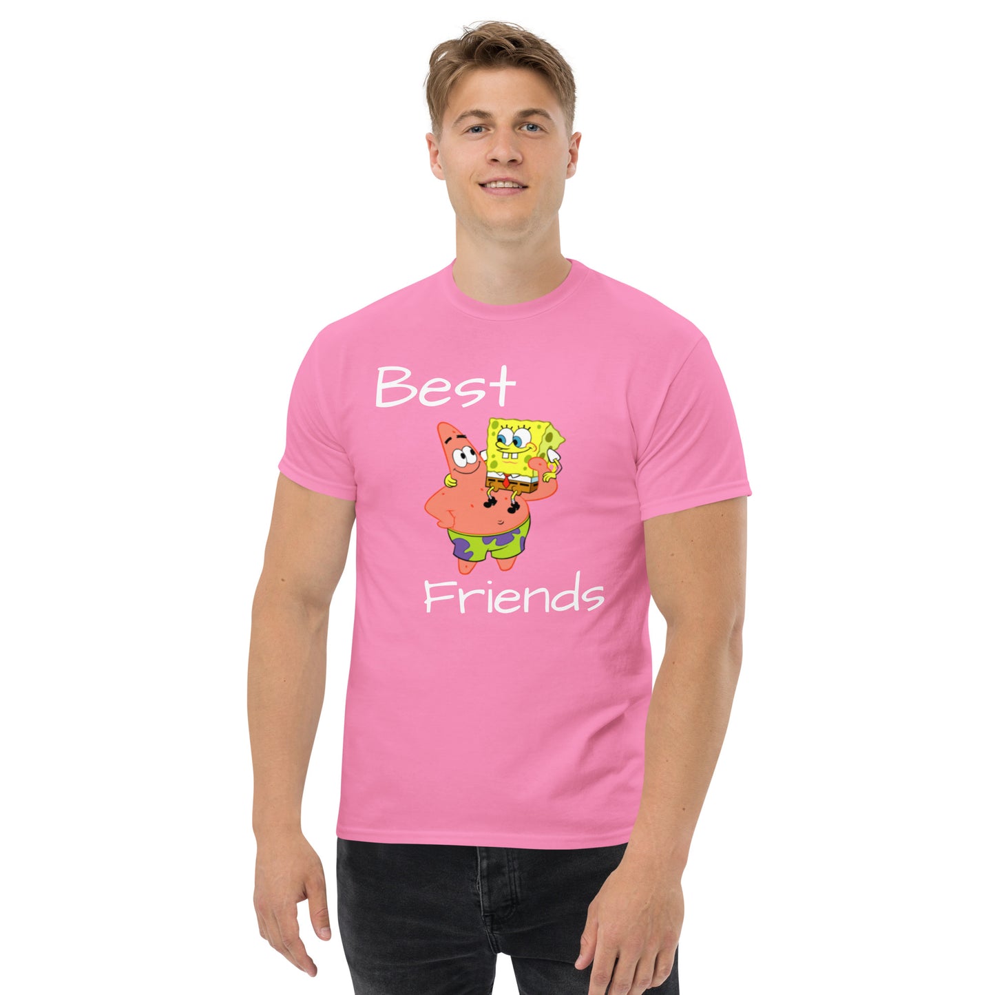 Cartoon: Best Friends Men's classic tee