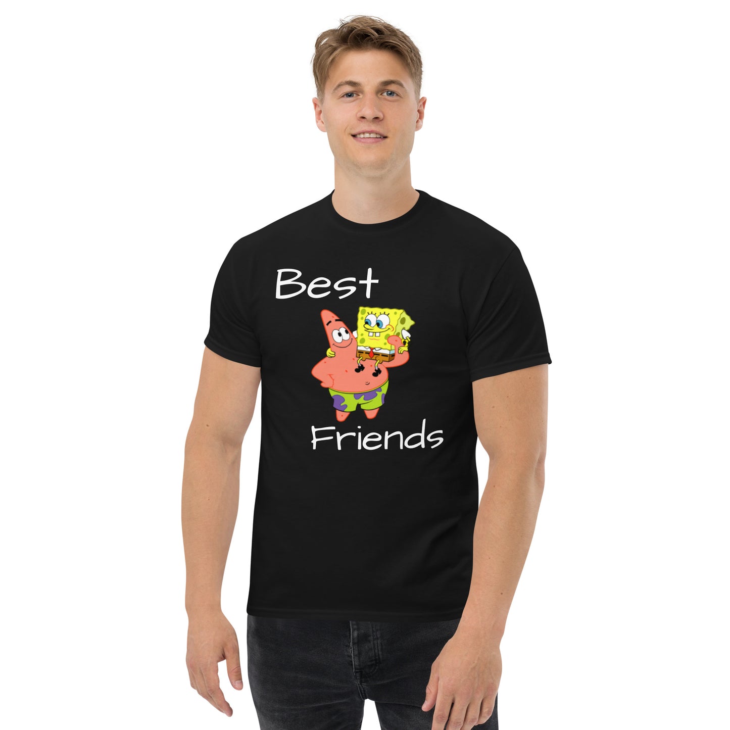 Cartoon: Best Friends Men's classic tee