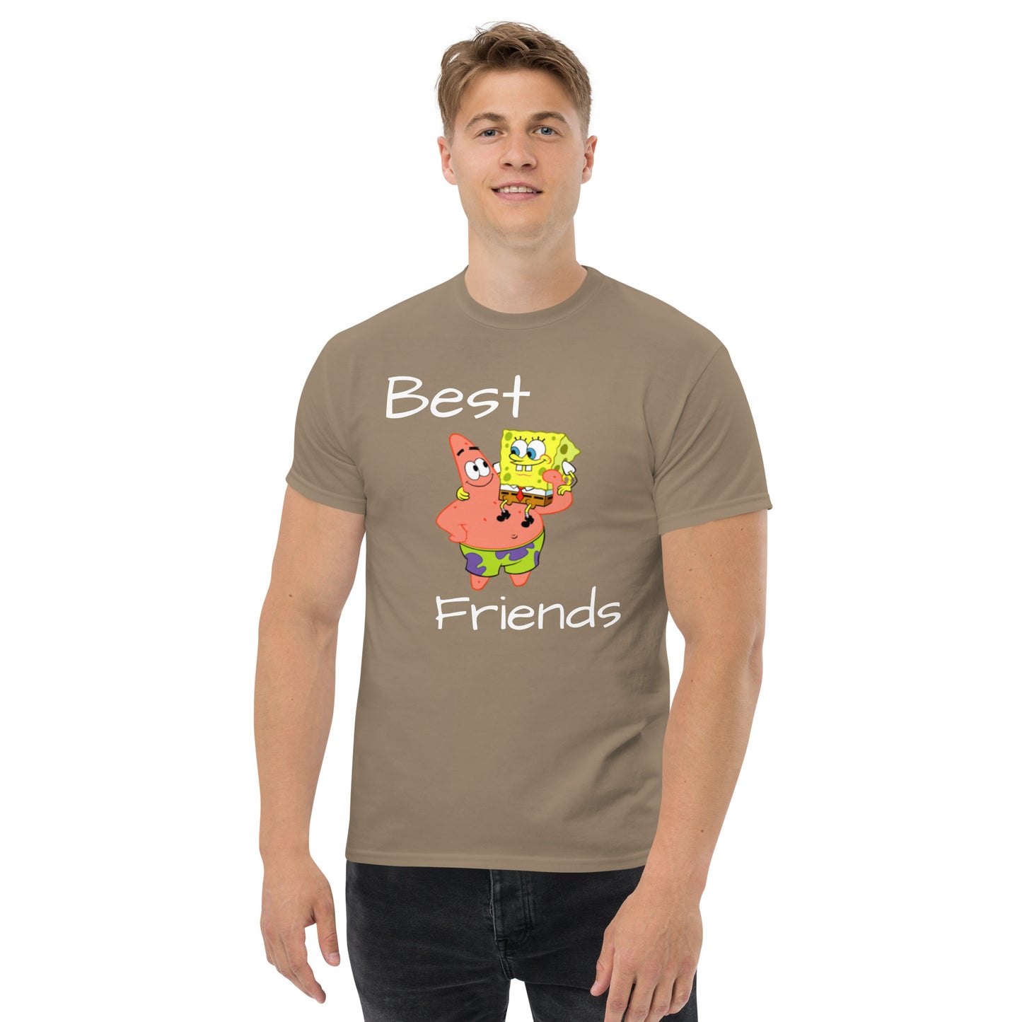 Cartoon: Best Friends Men's classic tee