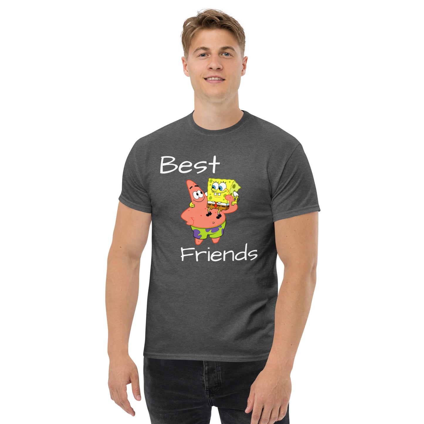Cartoon: Best Friends Men's classic tee