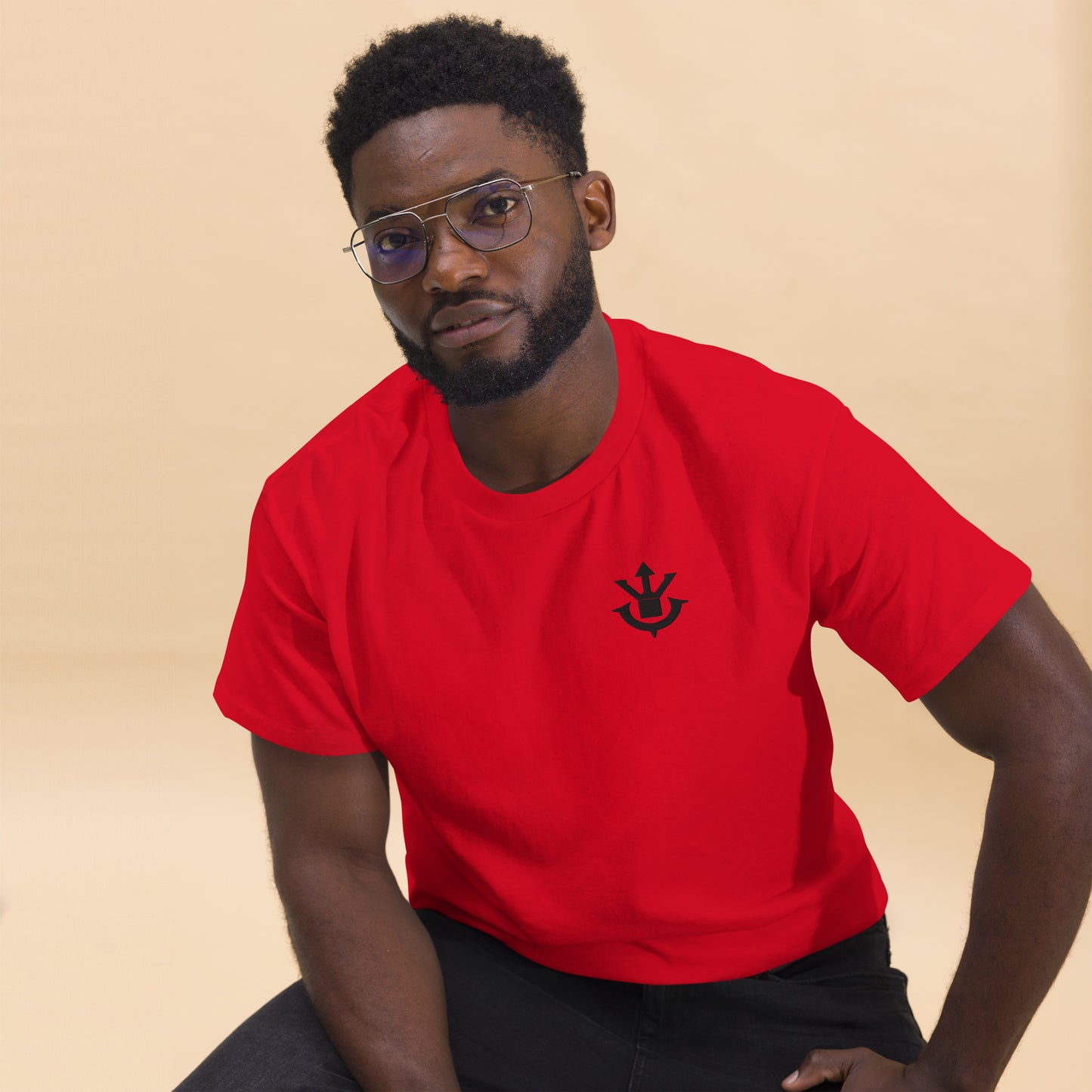 Anime: Saiyan Logo Men's classic tee