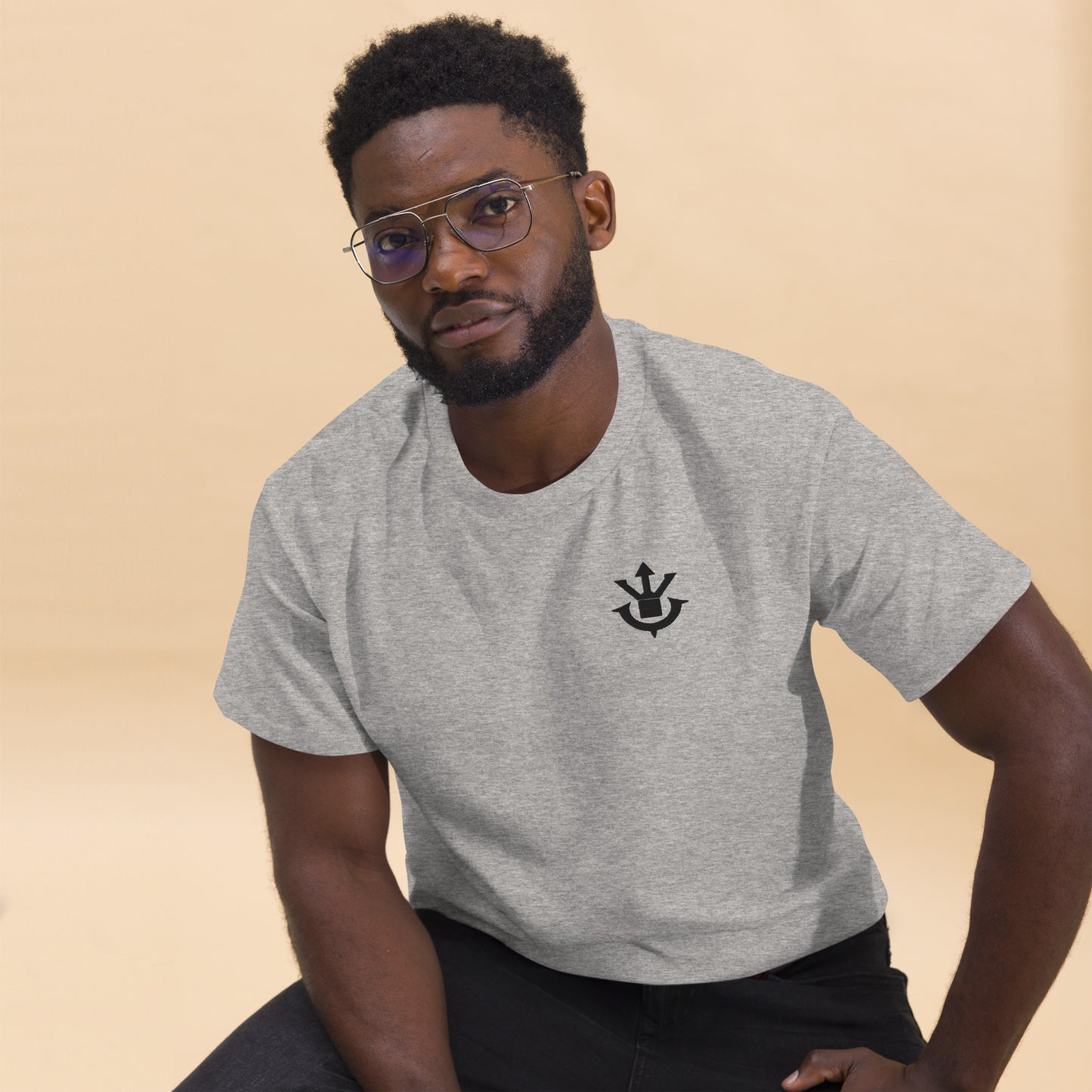 Anime: Saiyan Logo Men's classic tee