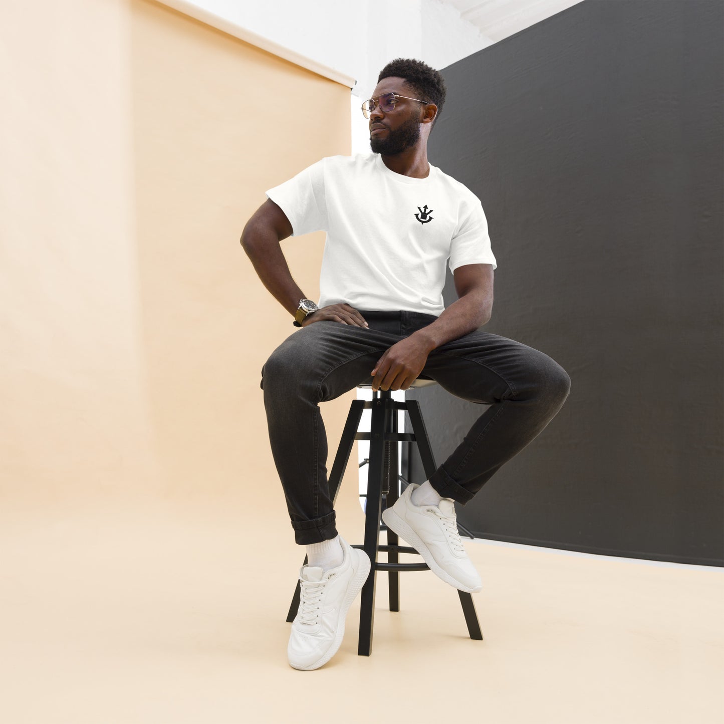 Anime: Saiyan Logo Men's classic tee