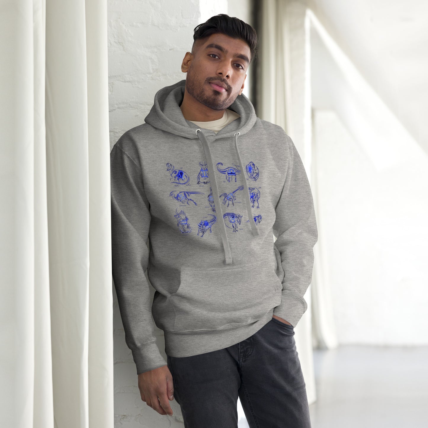 Zodiac: Dinosaur Unisex Hoodie